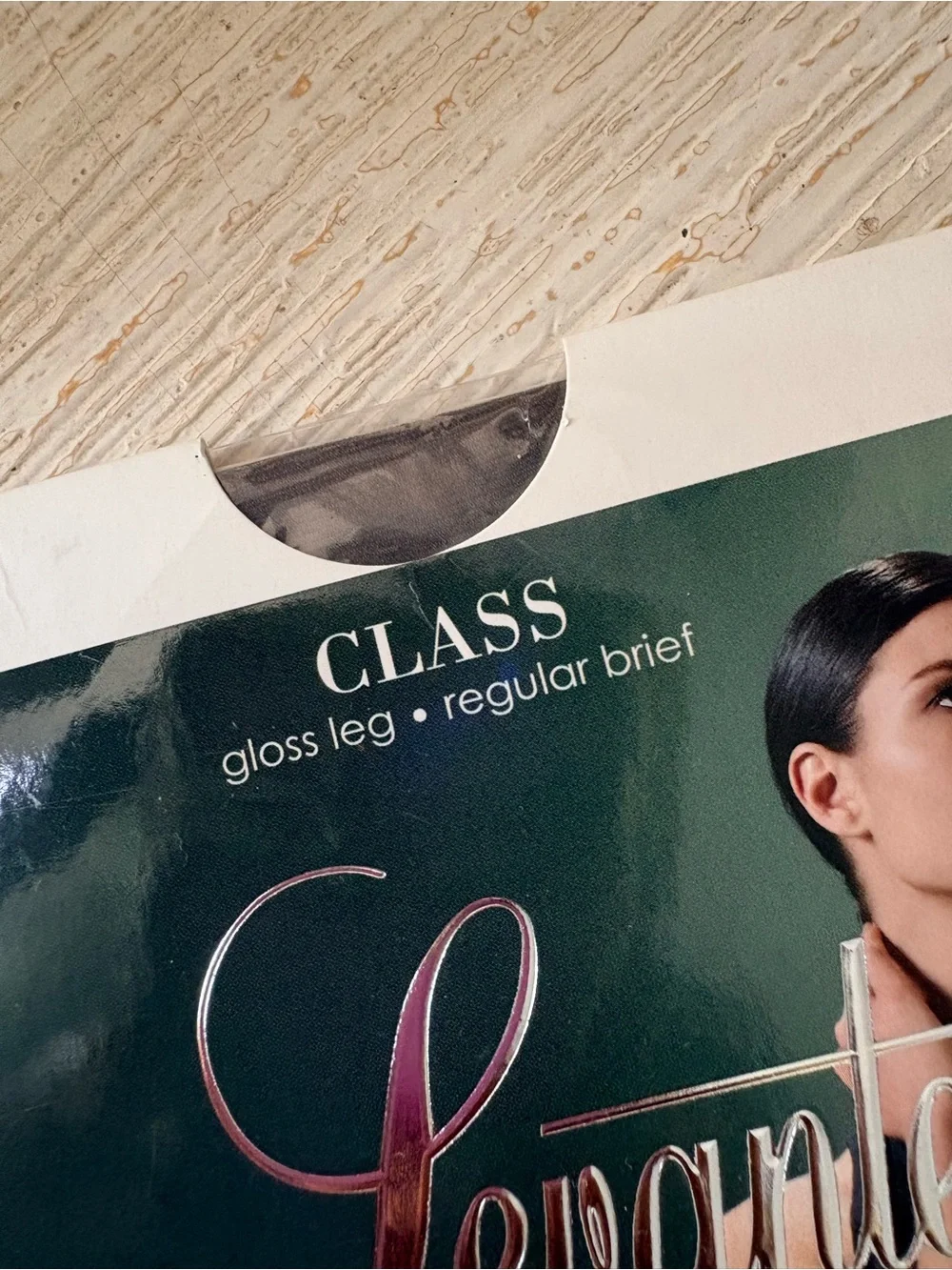 NWT Levante Anthracite Gray Class Gloss Leg Sheer Pantyhose Tights Size XL